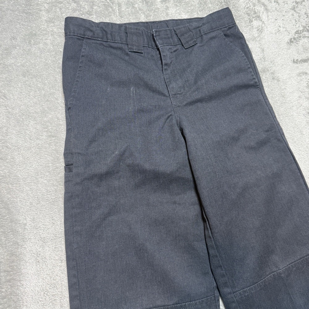 Dickies Double Knee Pants Mens 28x30 Black Loose Fit Workwear Durable - Picture 4 of 13